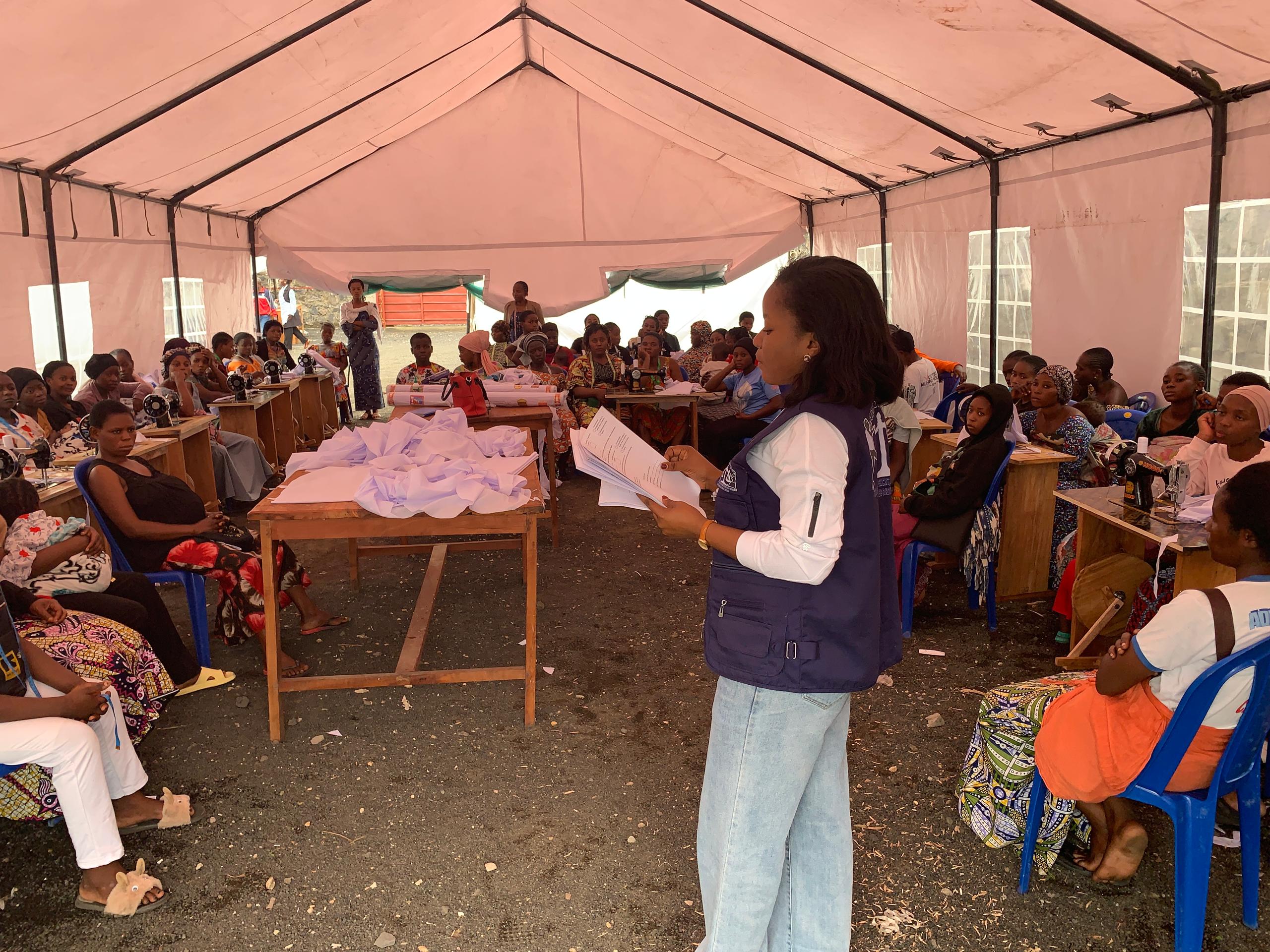 Protection et Éthique : Au cœur de notre action avec les apprenantes du projet WALIP à Sake et Nyiragongo